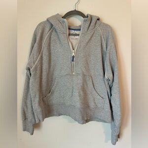 Aerie offline throwback quarter zip hoodie. Size Large